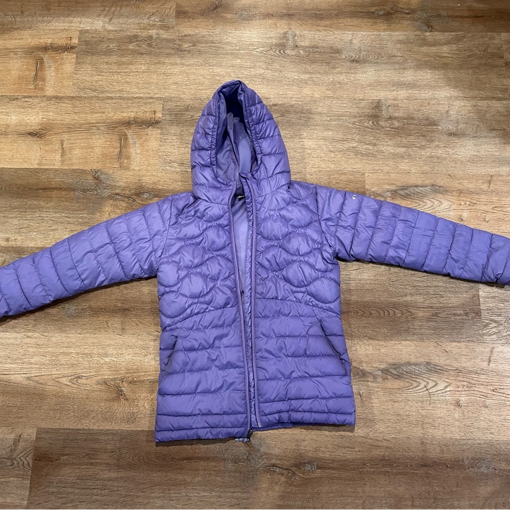 Columbia Girls Purple Puffer Jacket (14/16)